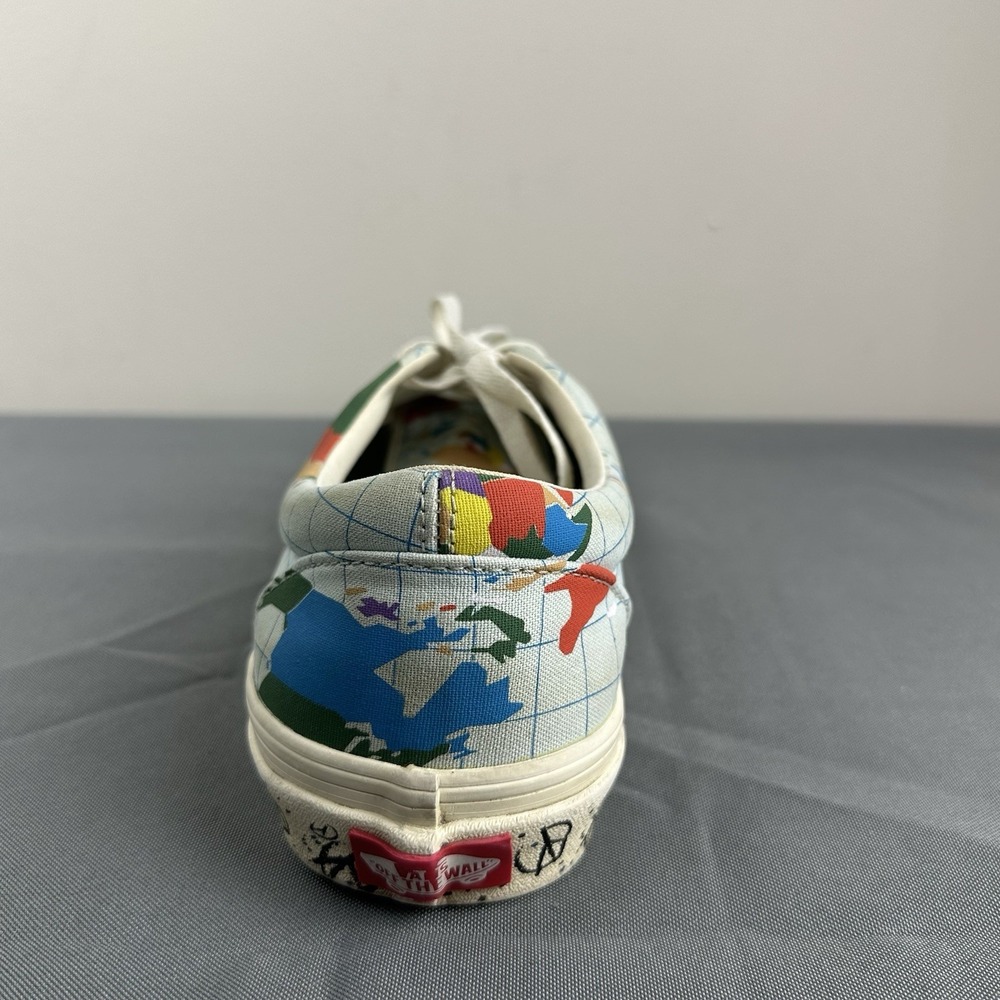 Vans Save Our Planet Shoes Mens Sz 8.5 Women's Sz 10 Limited Edition World Map - Picture 10 of 11